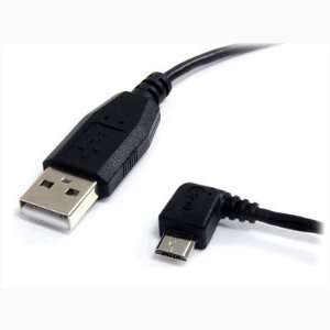  STARTECH 3 Ft Micro USB Cable A To Left Angle Micro B 