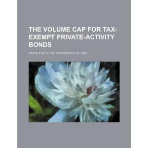 The volume cap for tax exempt private activity bonds 