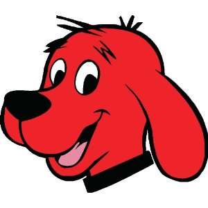  Clifford, the red dog decal 4 x 3.5 