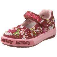 Lelli Kelly Milly Dolly Mary Jane Sneakers Shoes Wine New 10US/28EU 