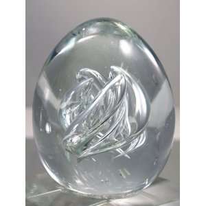  Murano Design Glass Art Crystal Waves Twist Paperweight PW 
