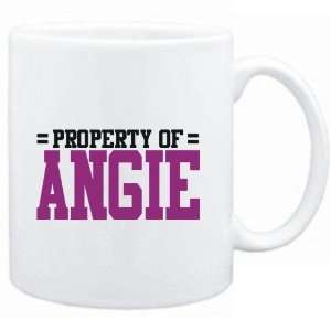    Mug White  Property of Angie  Female Names