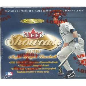  2000 Fleer Showcase Baseball Hobby Box Sports 