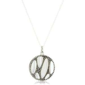  Argento Vivo Lunar Sterling Silver and Pearl Oxi Beaded 