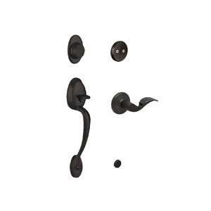   F93 613 Oil Rubbed Bronze Plymouth Dummy Handleset with Avanti Lever