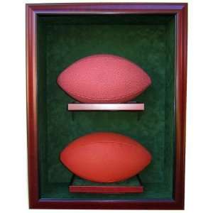 Homeplate Heroes Football Display Case (2 Ball)  Sports 
