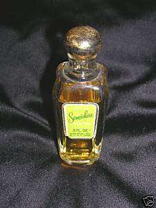 Vintage Avon Somewhere .5 fl oz Perfume Bottle  