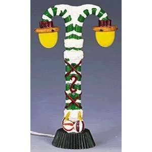   Spice Christmas Village Candy Cane Street Lamp #44167
