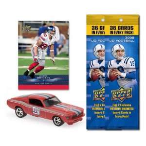  New York Giants 1967 Ford Mustang Fastback Die Cast with 