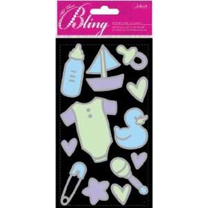  Jolees Boutique Bling, Baby Boy Outline Dimensional 