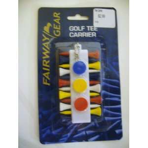 Fairway Gear Golf Tee Carrier 12 at a Time 3 Markers  