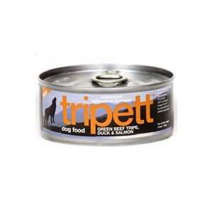  Petkind Tripett Green Beef Tripe Duck & Salmon Dog Food 24 