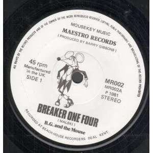  BREAKER ONE FOUR 7 INCH (7 VINYL 45) UK MAESTRO 1981 B.G 