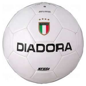 Diadora Serie A R NFHS Match Ball White/Black/4  Sports 