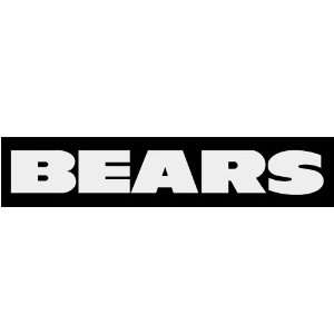  Chicago Bears Text Logo Window Wall STICKER Car DECAL 