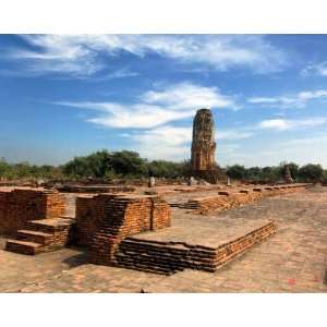  Wat Lokayasutharam, Ruins of the Ubosot Scenic Photo Baby