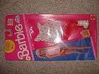   PACKAGE 1990 VINTAGE BARBIE DREAM WEAR FASHIONS SHIRT, SHORTS, AND CAT