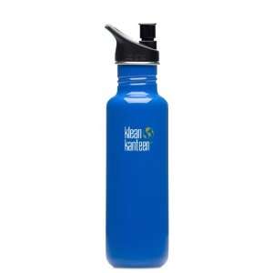  Klean Kanteen 27 oz Stainless Steel Water Bottle (Sport Cap 