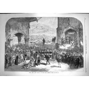  1867 Scene Don Carlos Royal Italian Opera Theatre