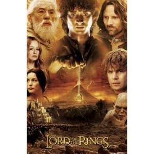  LORD OF THE RINGS MOVIE POSTER   MINT   22 X 34 #1154 