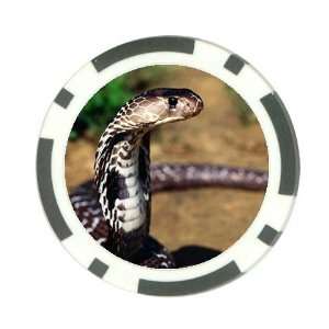 Snake cobra Poker Chip Card Guard Great Gift Idea