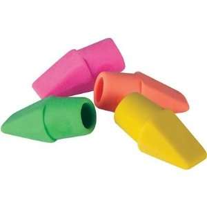  Quill Brand Cap Erasers Assorted Colors