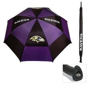  BSS   Baltimore Ravens NFL 62 double canopy umbrella 