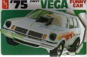 AMT Vintage 1975 Chevy Vega Wagon 75 Funny Car Model Kit  