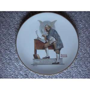  Norman Rockwell 1976 Limited Edition Collector Plate 