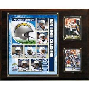  NFL San Diego Chargers 2010 Team Plaque