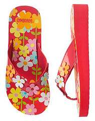 Gymboree HAPPY SPRING RAINBOW sandals FLIP FLOPS 2 3 NWT EUC  