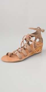 Ancient Greek Sandals Kiveli Lace Up Wedge Sandals  