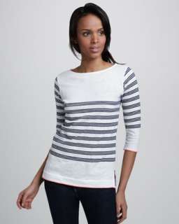 Striped Cotton Tee  