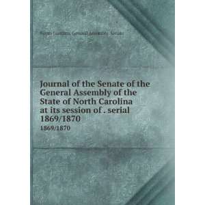  Journal of the Senate of the General Assembly of the State 