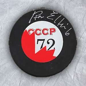  Ron Ellis Summit Series Autographed/Hand Signed Hockey 
