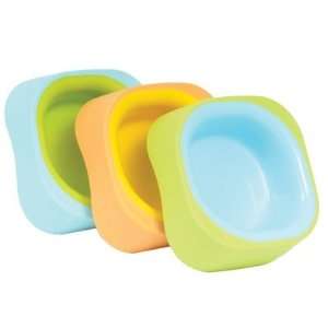  Beaba Soft Bowl Set   Stackable with Slip Resistant Base 