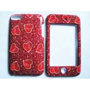   2nd 3rd Generation Red Hearts Design Case  Players & Accessories