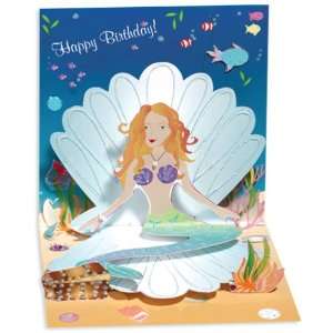  Treasures Pop up Greeting Cards #829 Mermaid Everything 