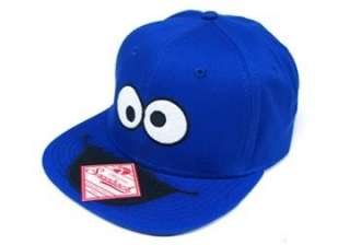 Sesame Street Cookie Face Baseball Cap Snap Back Hat Licensed Kid 