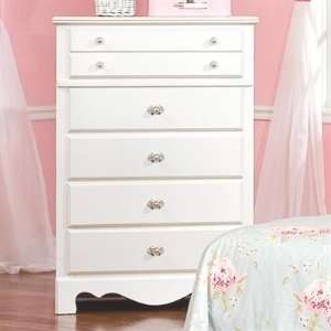  Spring Rose Five Drawer Chest By Standard Furniture
