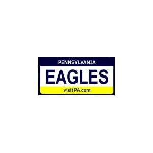  Pennsylvania State Background License Plates Eagles Plate 