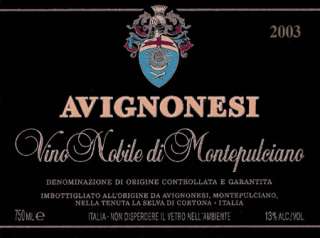 Avignonesi Vino Nobile di Montepulciano 2003 