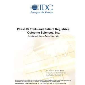   Patient Registries Outcome Sciences, Inc. [ PDF] [Digital