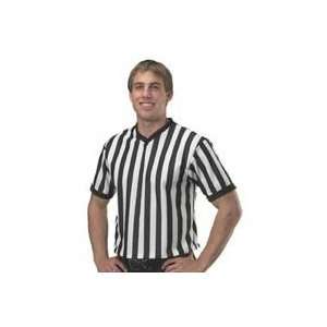 com Custom Referee Uniforms 1126 Adult Poly/Cotton V Neck Officials 