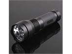   Xenon Flashlight Torch 2000LM spotlight Rechargeab​le black  