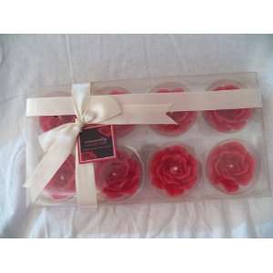  Romantic Scented, Floating Rose Candles 