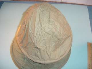 WW2 HELMET COVER MOSQUITO HEADNET KHAKI / UNISSUED  