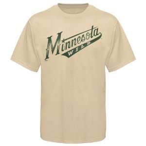  NHL Majestic Minnesota Wild Amazing Great T Shirt   Cream 