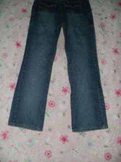 DUO MATERNITY 8 full panel CARGO boot cut jeans 32x31  