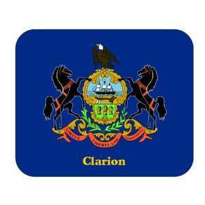  US State Flag   Clarion, Pennsylvania (PA) Mouse Pad 